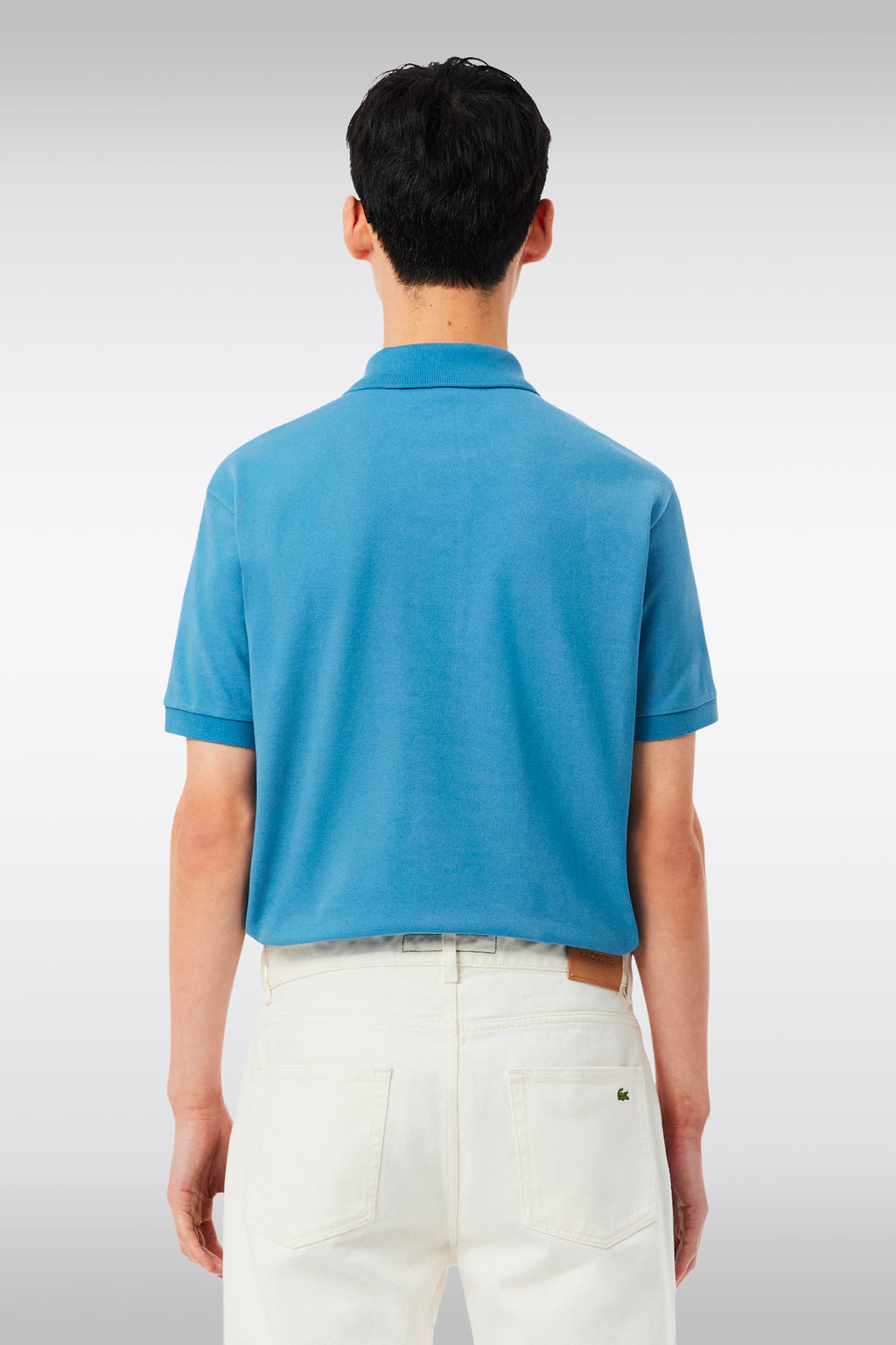 alt-image__Polo-azzurra-in-cotone-piquè-regular-fit