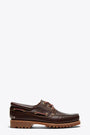 Brown leather lace-up boat shoe - TBT Mn Life Shoes 