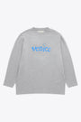 T-shirt grigia con maniche lunghe e stampa "Venice" - Unisex Venice Long Sleeve T-shirt Knit 