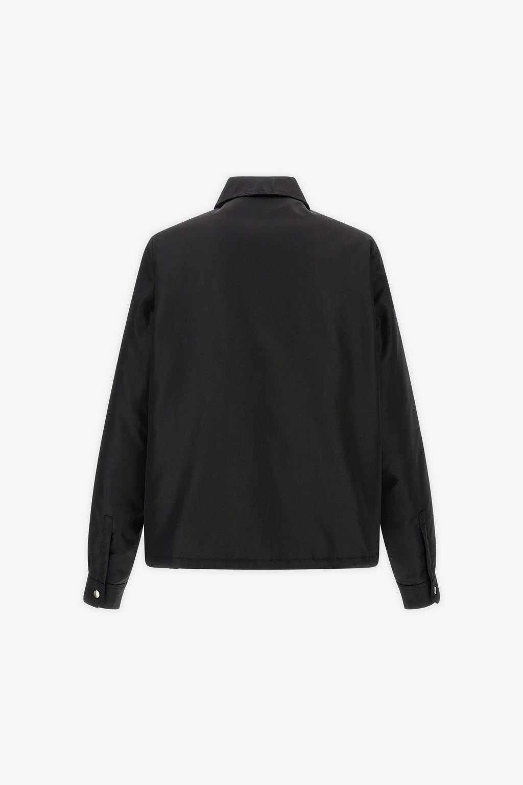 alt-image__Giacca-nera-in-nylon-con-zip-in-metallo-e-tasche---Concealed-Zipfront-Jkt