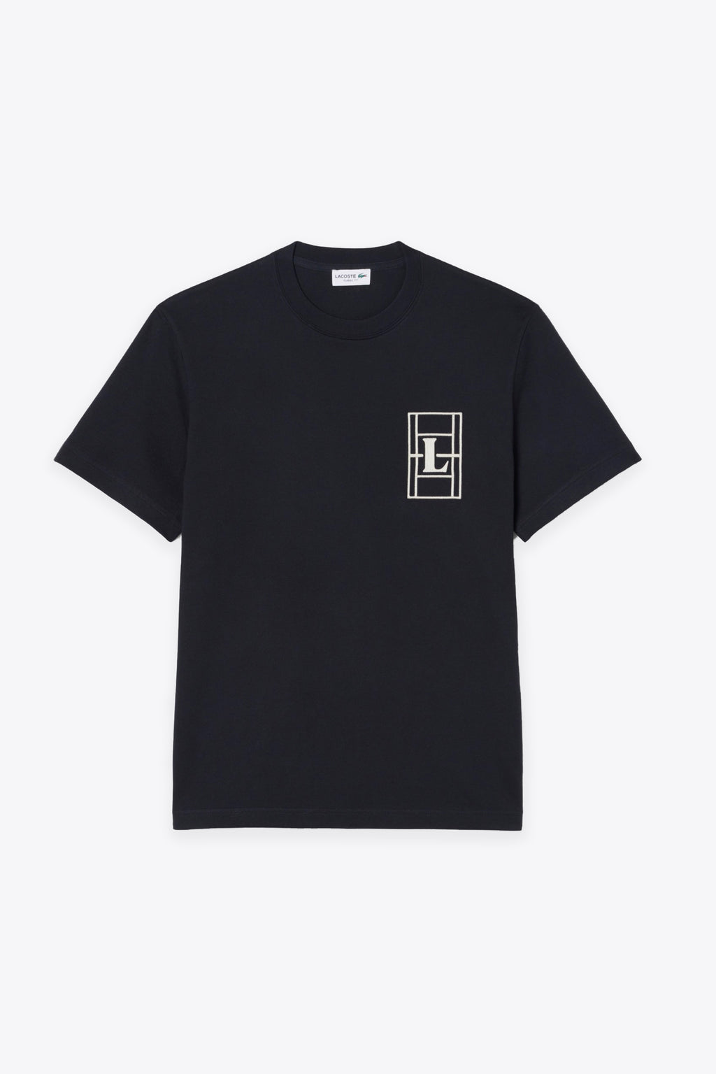 alt-image__T-shirt-nera-in-cotone-con-ricamo-al-petto