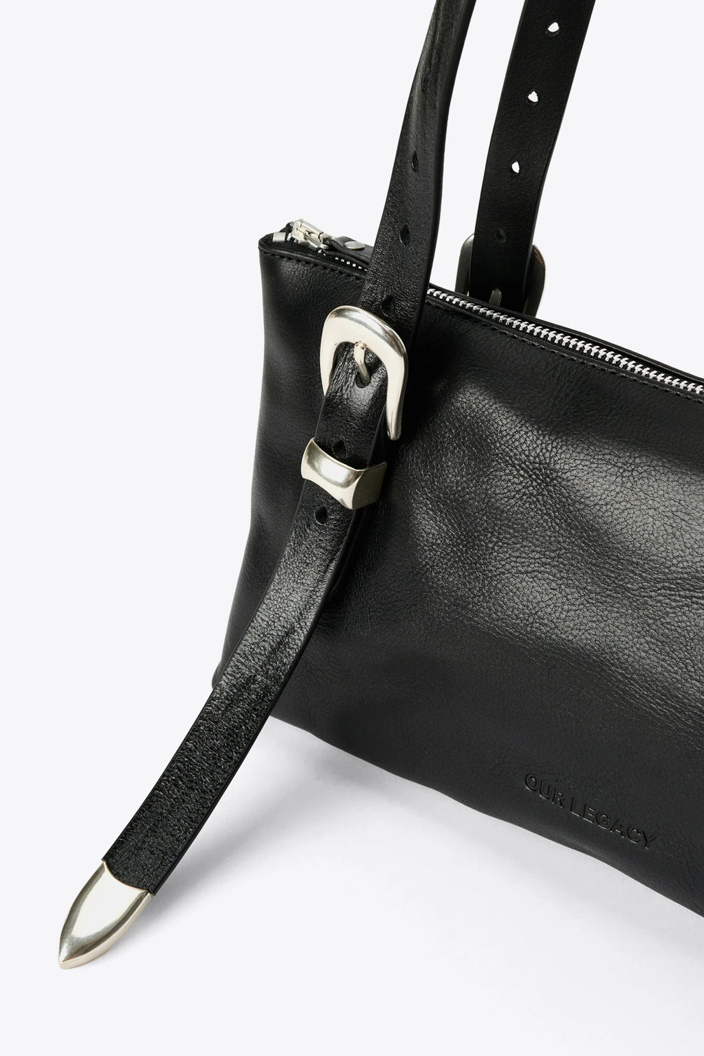 alt-image__Rectangular-black-leather-bag-with-adjustable-shoulder-straps---2-CM-Belt-Shoulder-Bag