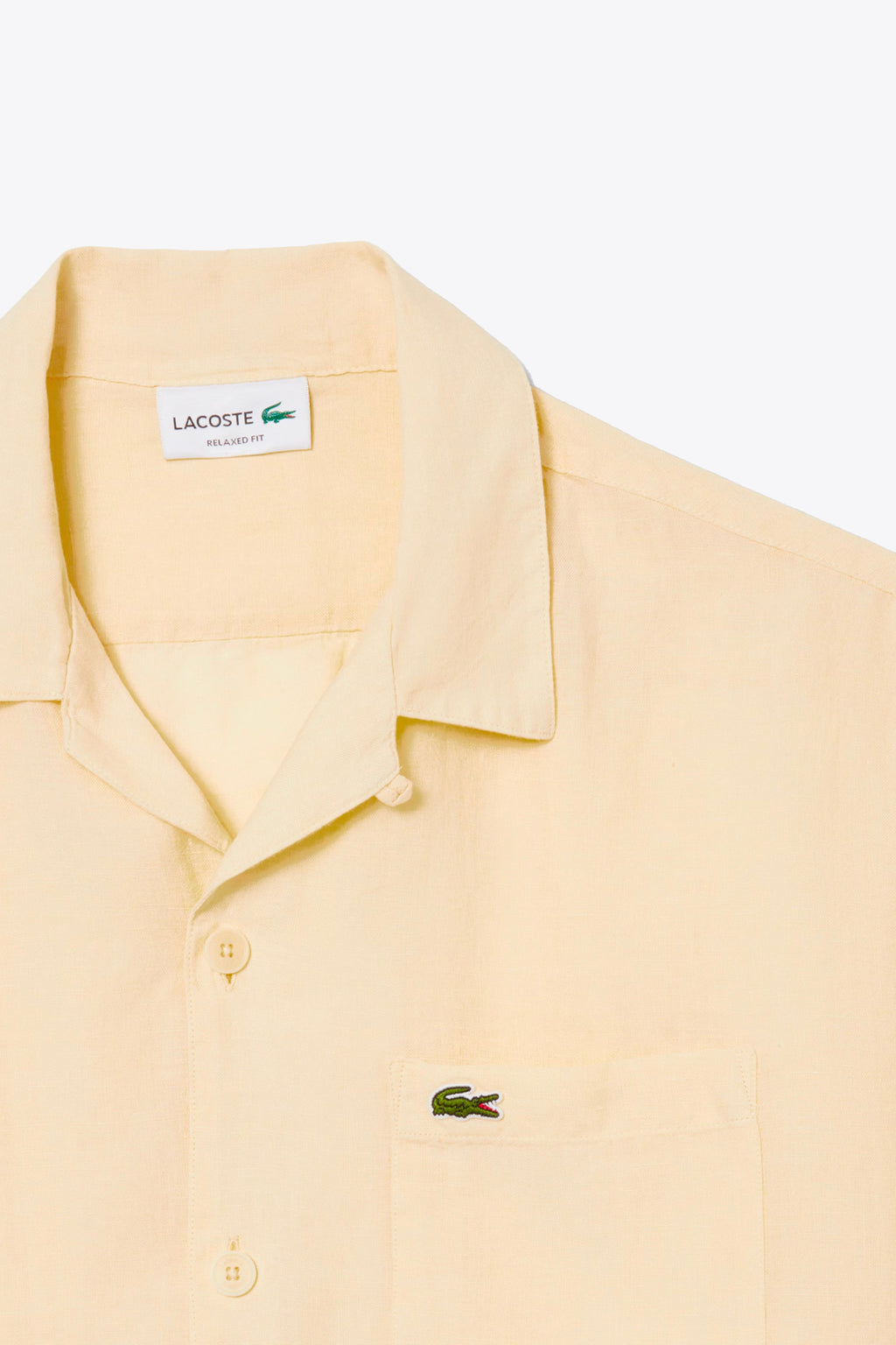 alt-image__Camicia-gialla-in-lino-con-manica-corta