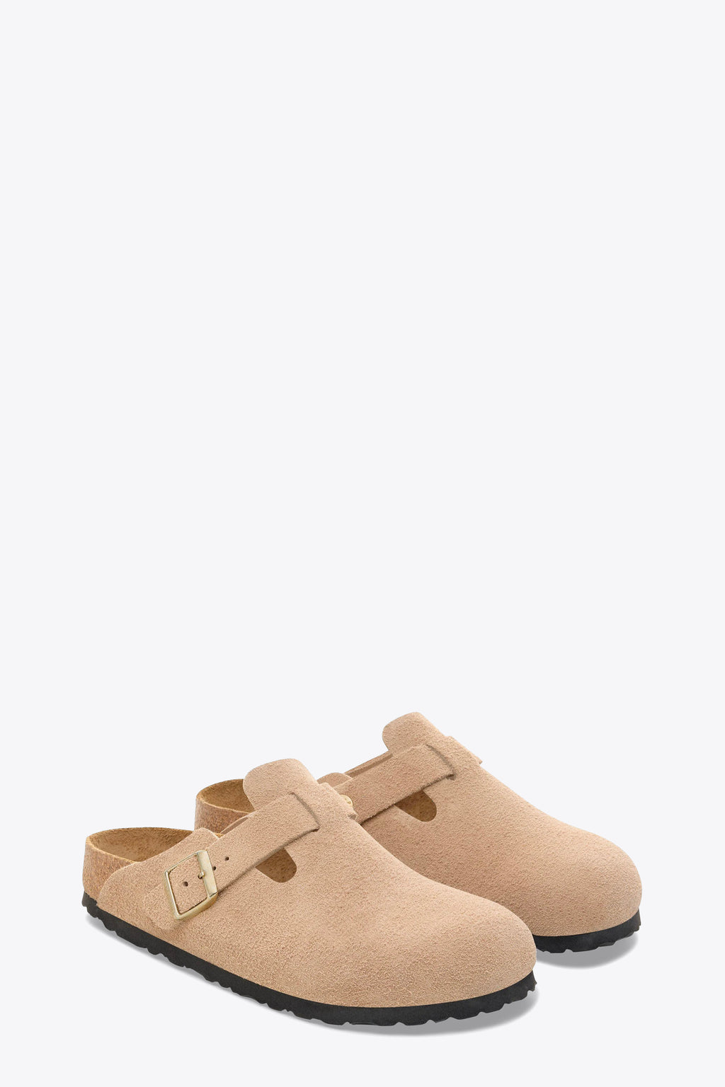 alt-image__Sand-colour-suede-sabot-with-metal-buckle---Boston-Suede