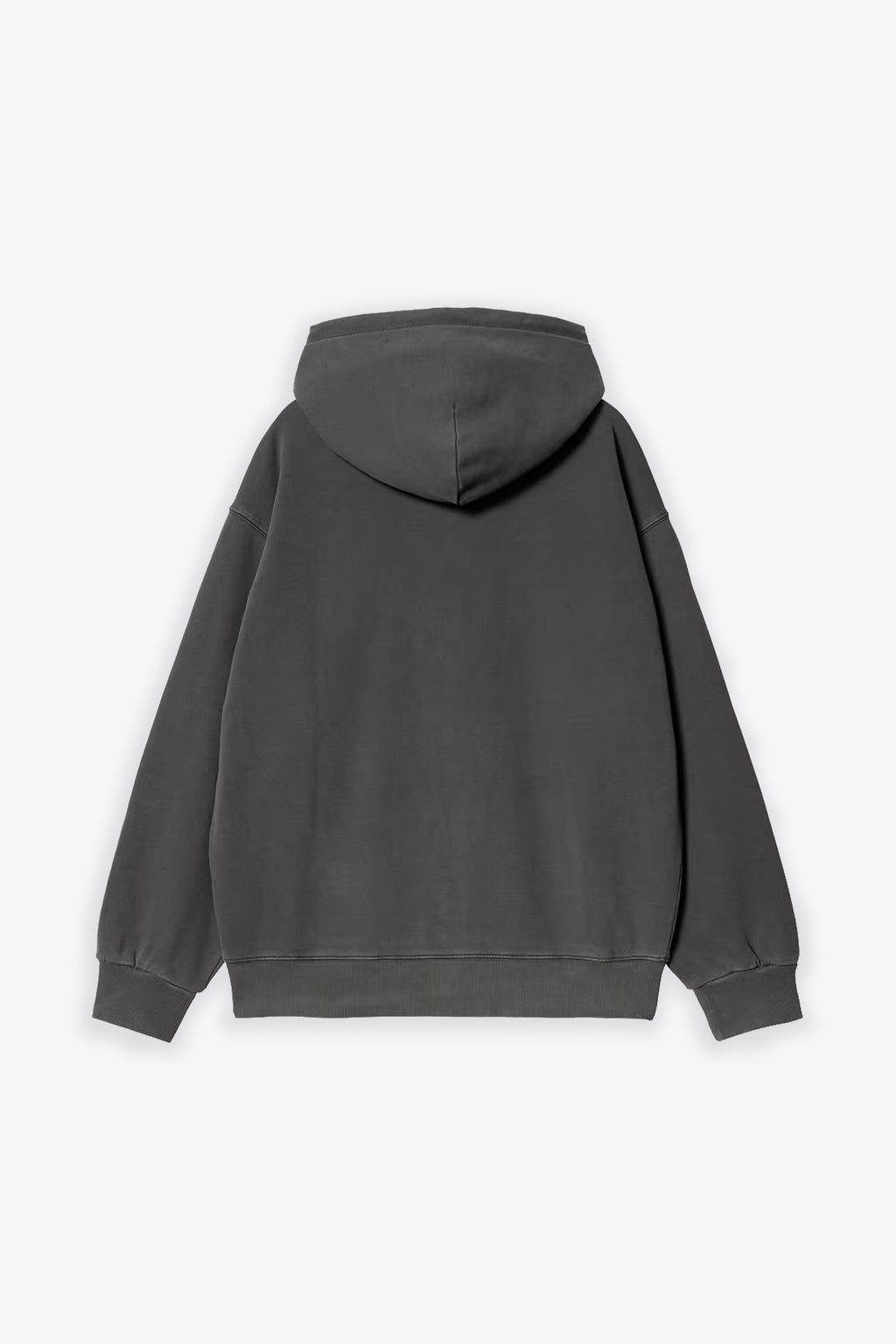 alt-image__Charcoal-grey-garment-dyed-cotton-hoodie-with-zip---Hooded-Vista-Jacket