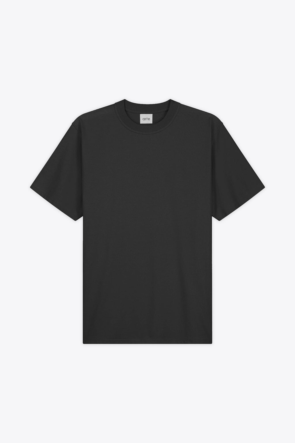 alt-image__T-shirt-nera-in-cotone-con-logo-multiplo-sul-retro---Multi-Arte-Print-T-Shirt