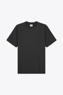 T-shirt nera in cotone con logo multiplo sul retro - Multi Arte Print T-Shirt 
