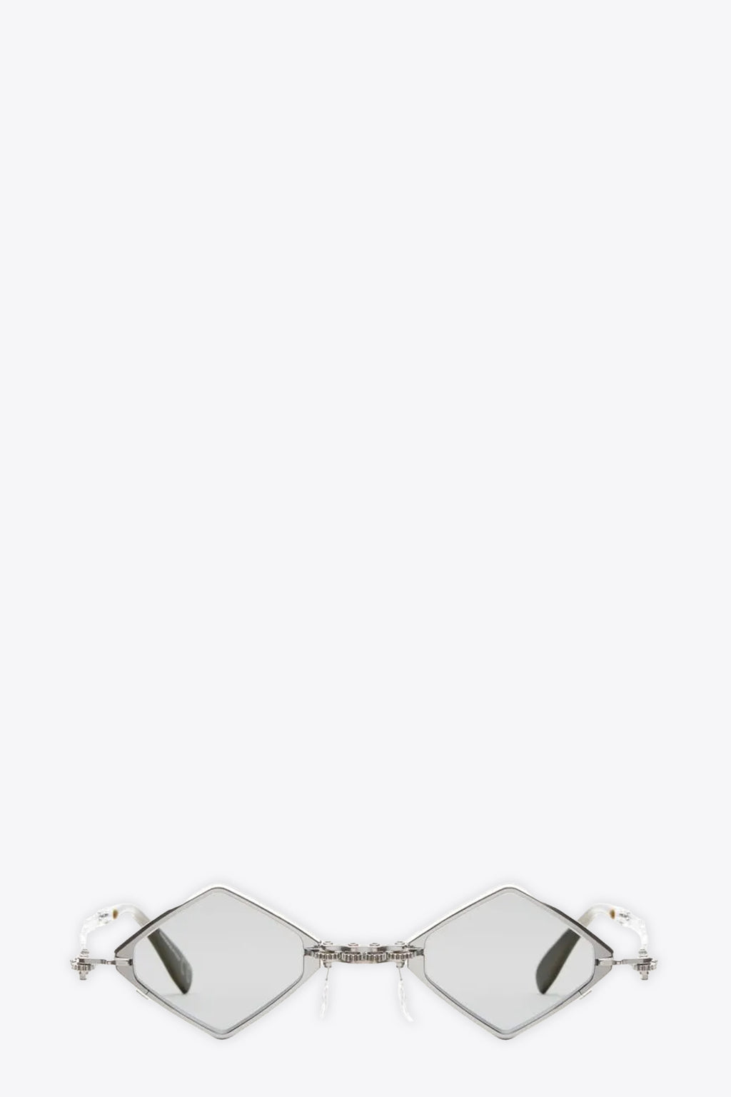 alt-image__Rhomboid-silver-toned-metal-folding-sunglasses---H80