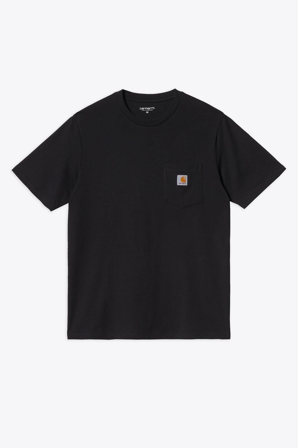 alt-image__Black-cotton-t-shirt-with-chest-pocket-and-logo---S/S-Pocket-T-Shirt
