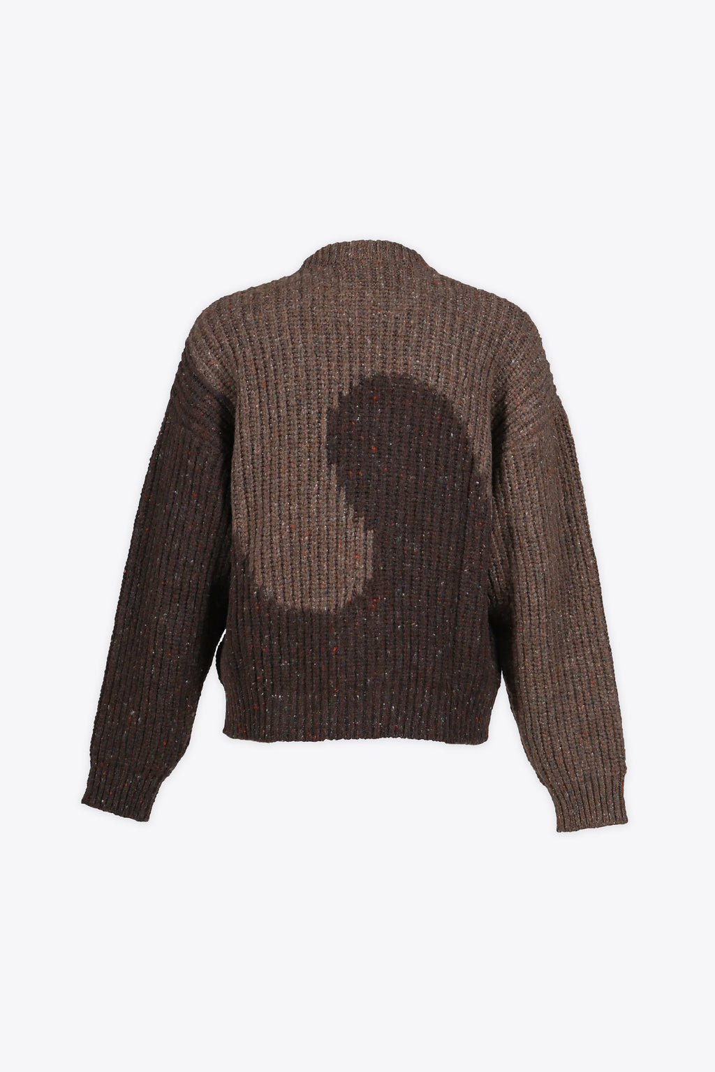 alt-image__Pullover-in-lana-marrone-con-motivo-swirl---Unisex-Swirl-Wool-Crewneck-Knit