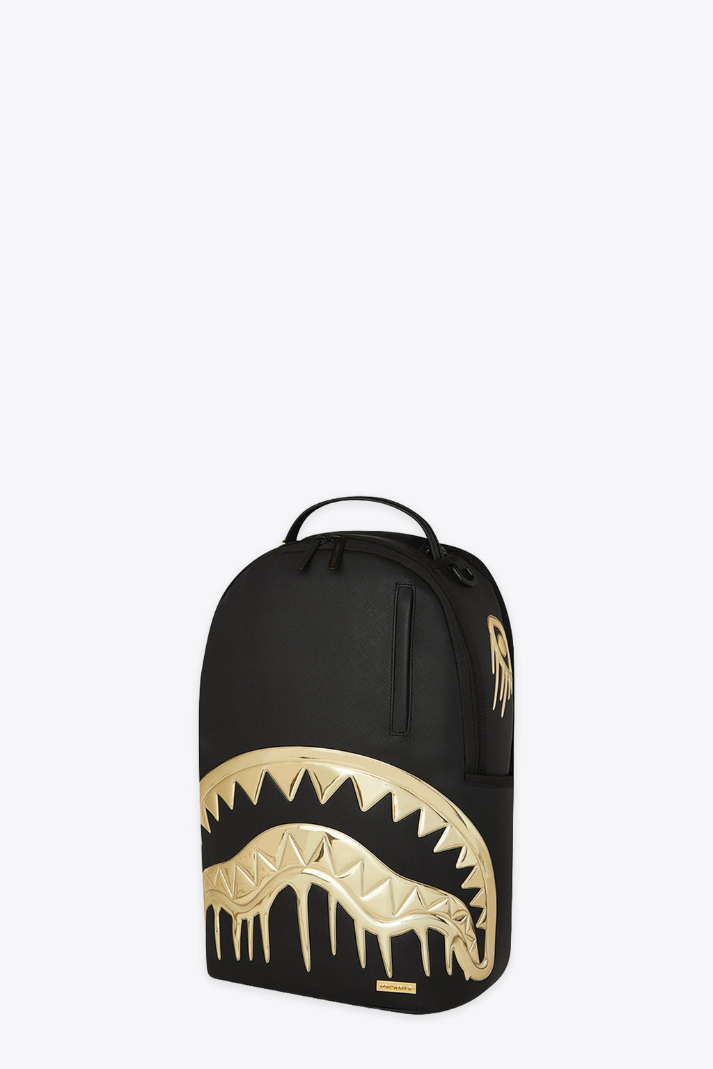 alt-image__Zaino-in-pvc-nero-con-bocca-shark-color-oro---Gold-And-Dangerous-Backpack