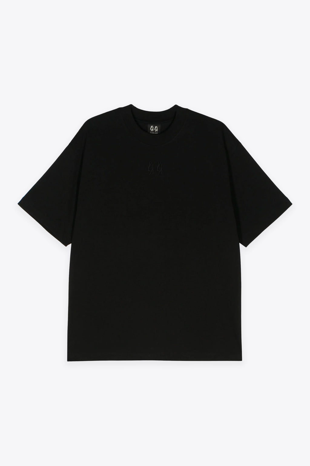 alt-image__T-shirt-nera-in-cotone-con-logo-al-petto-e-sul-retro---Classic-Tee