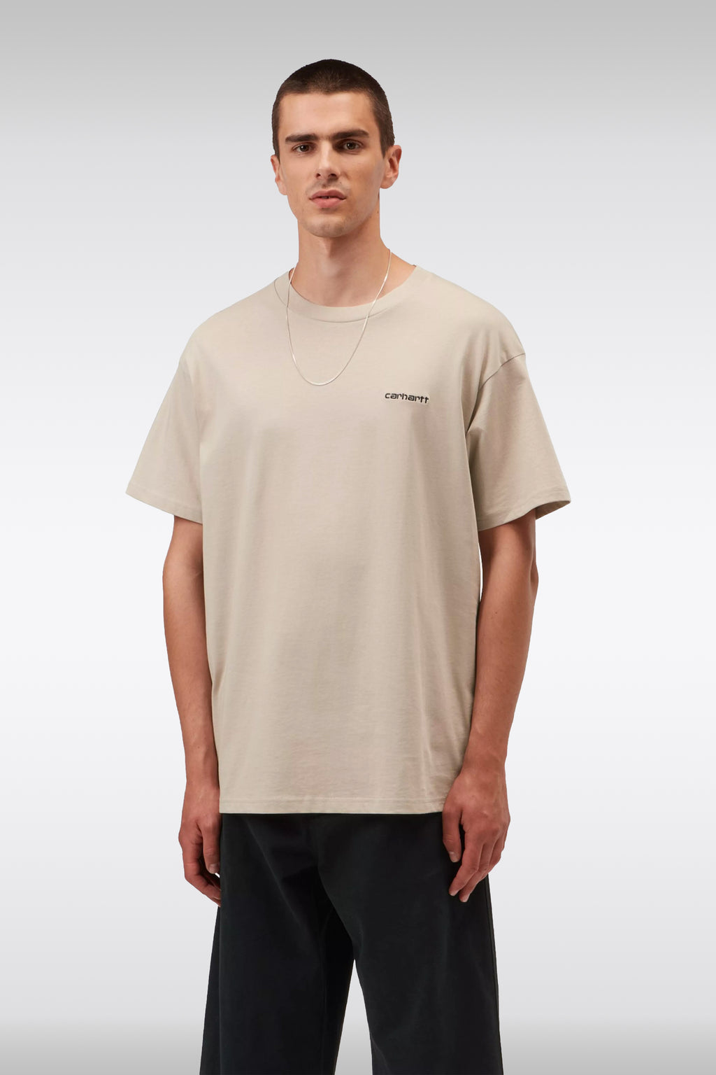alt-image__S/S-Script-Embroidery-T-Shirt-Beige