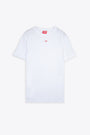 White t-shirt with logo patch - T Diegor D
 
