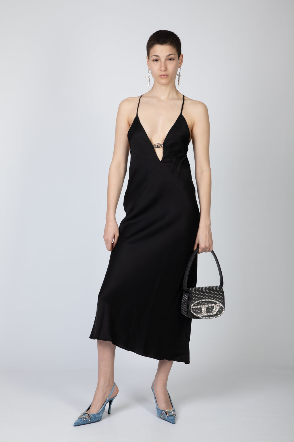 alt-image__Black-satin-midi-dress-with-Oval-D-logo---Ufpt-Mayra-D-Long