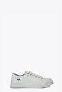 White leather low sneaker 