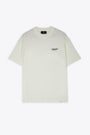T-shirt bianca in cotone con logo - Owners Club T-shirt 