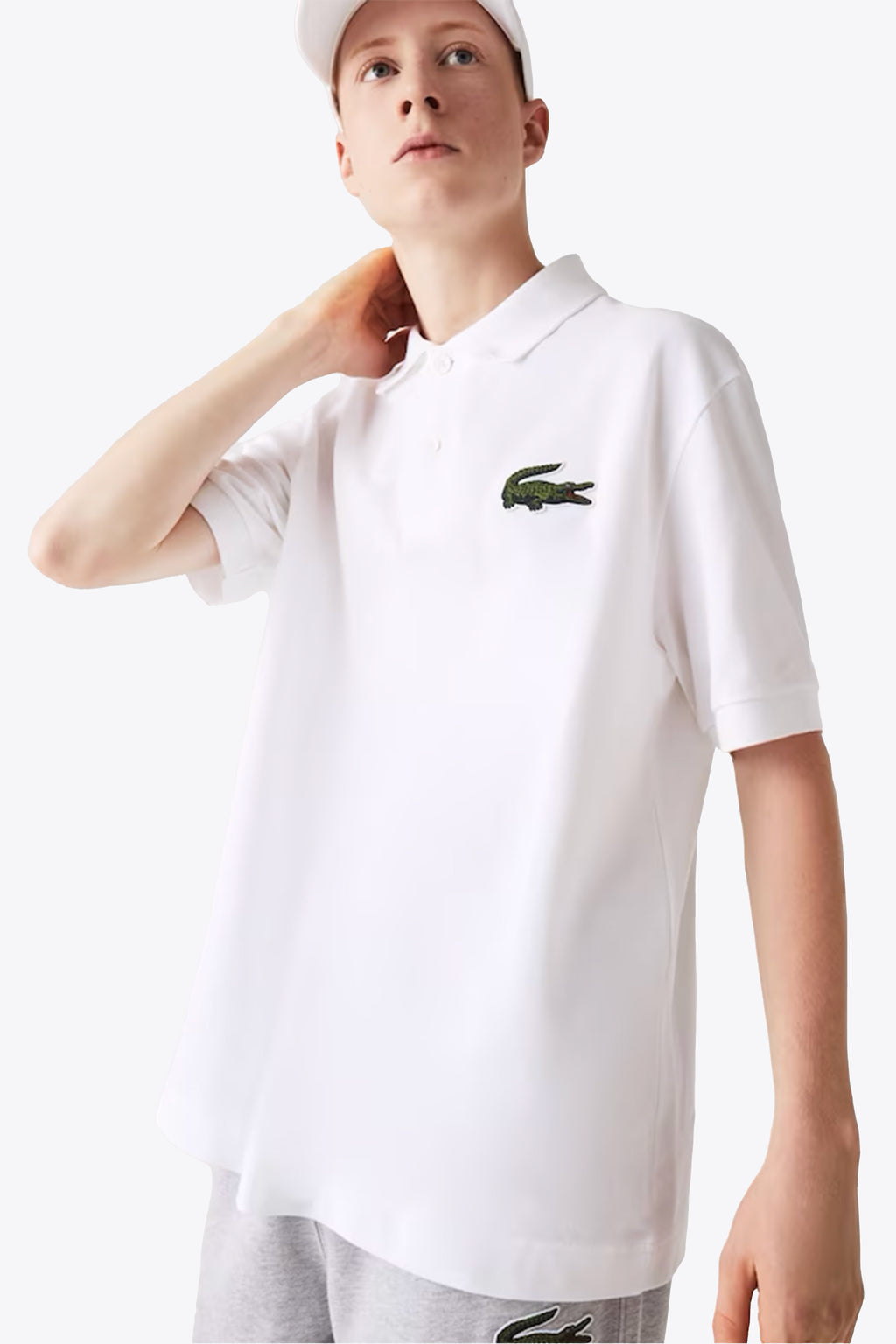 alt-image__White-piquè-polo-shirt-with-big-logo-patch