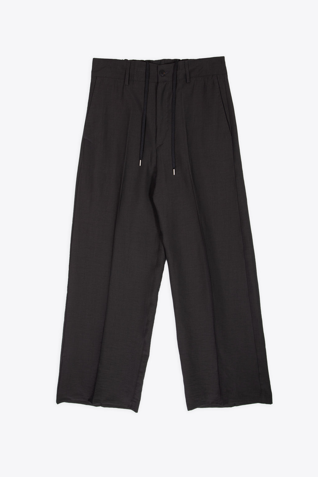 alt-image__Pantalone-loose-fit-in-misto-lino-nero-con-elastico-in-vita---Trentuno-Pant