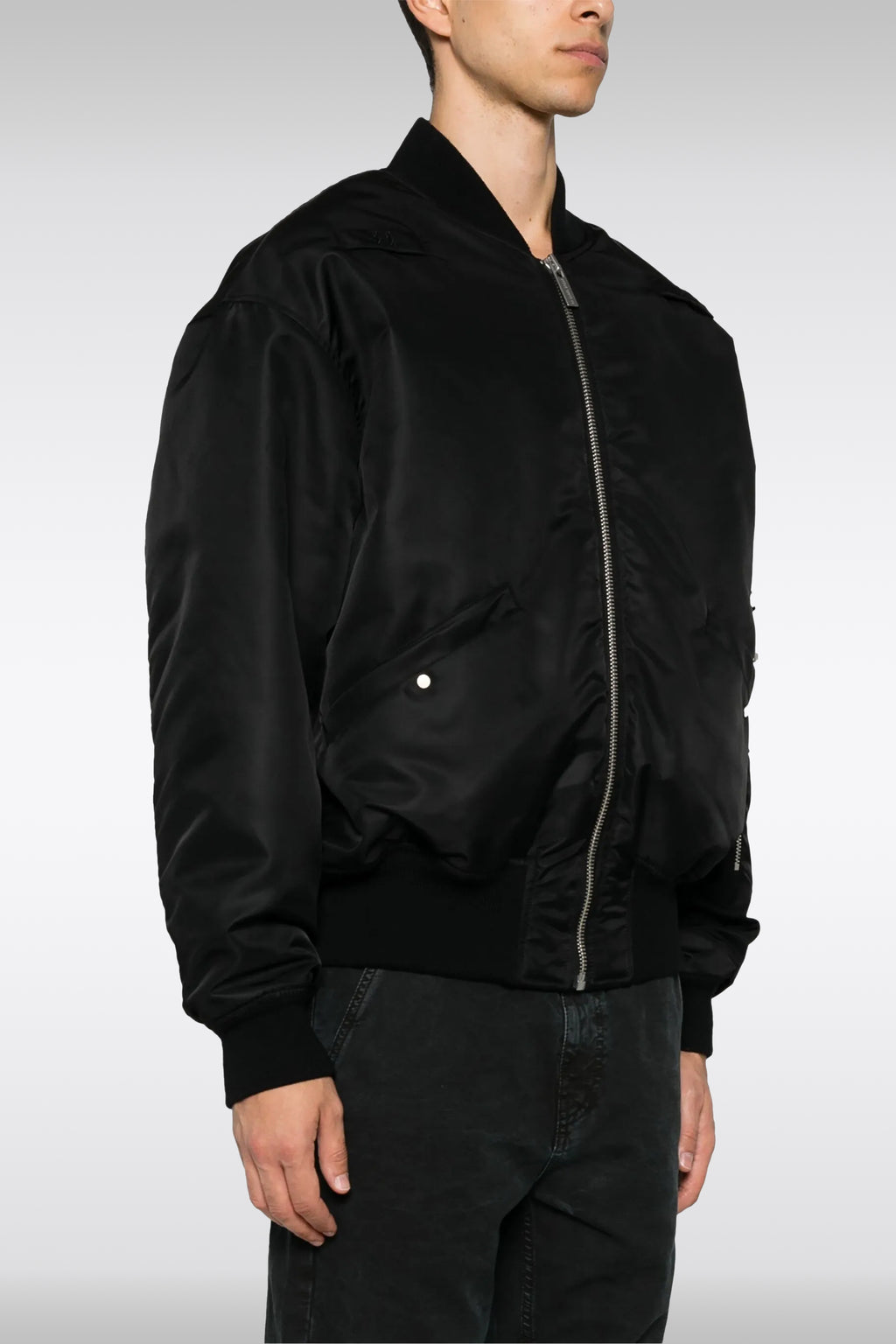 alt-image__Bomber-in-nylon-nero---Profiler-Bomber