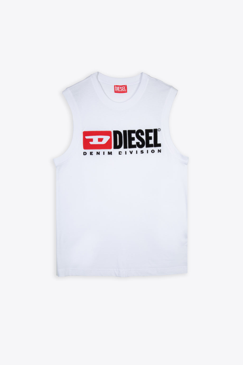 alt-image__White-sleeveless-t-shirt-with-maxi-logo-embroidery---T-Isco-Div
