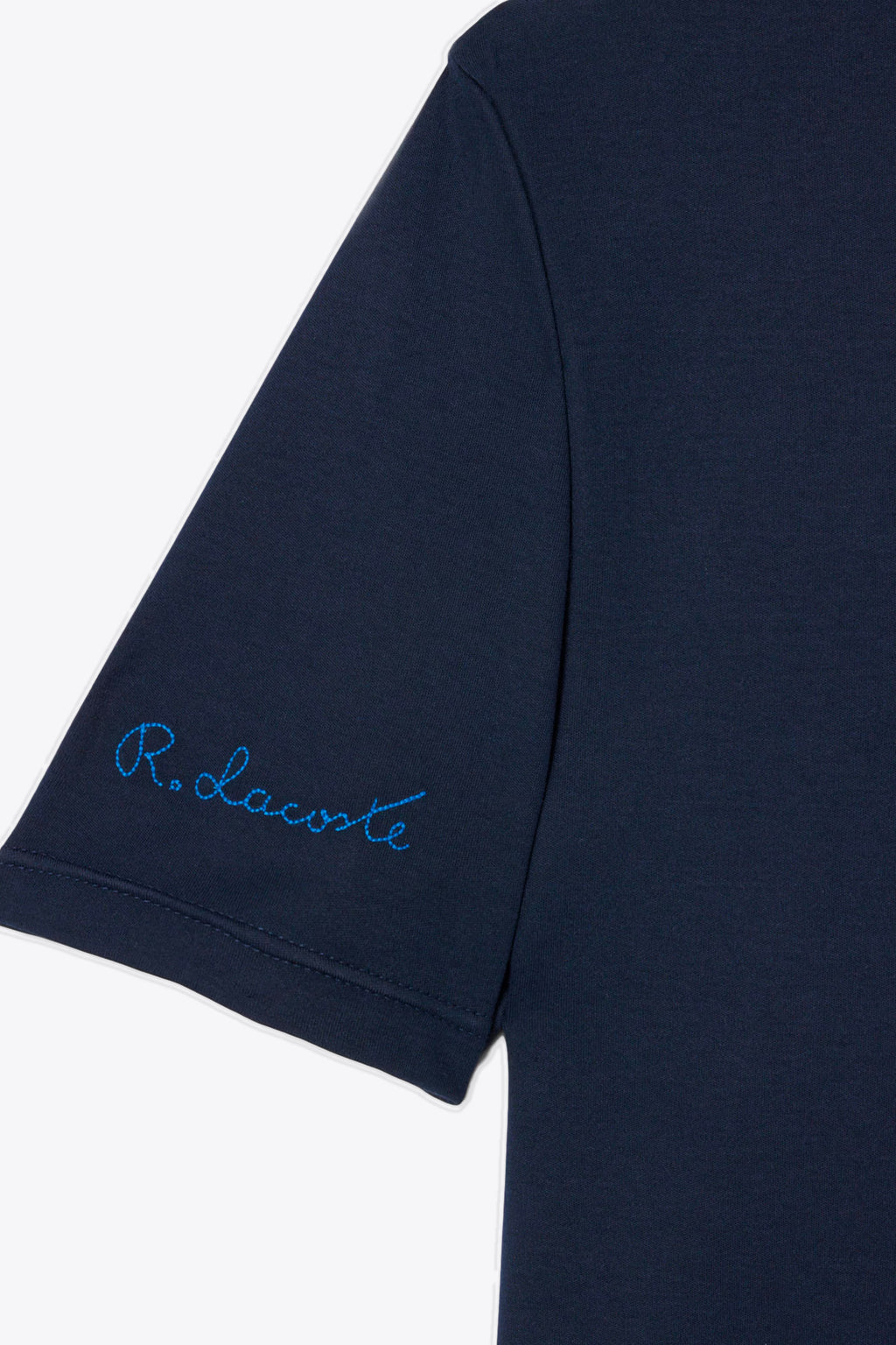 alt-image__Navy-blue-cotton-t-shirt-with-tonal-logo-at-chest
