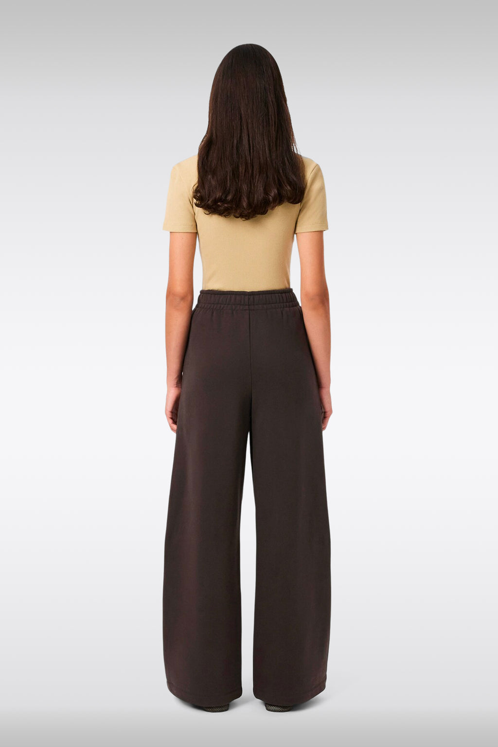alt-image__Pantalone-marrone-in-felpa-di-cotone-baggy-fit