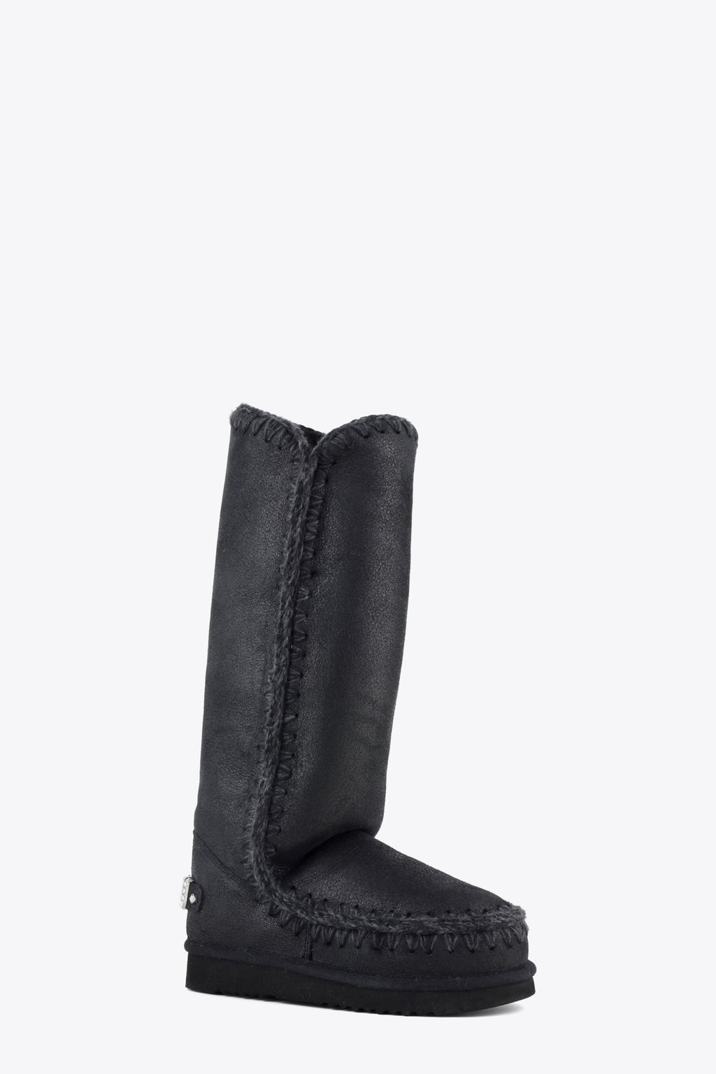 alt-image__Stivale-in-montone-nero-con-logo-in-strass-sul-retro---Eskimo-40-Rhinestones-Logo