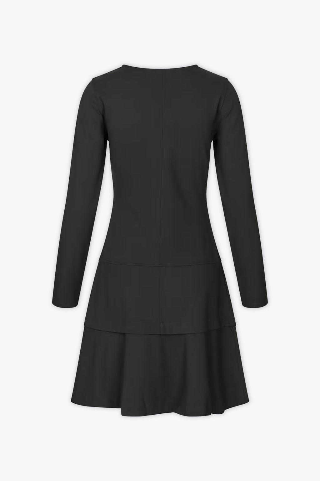 alt-image__Abito-nero-corto-svasato-con-maniche-lunghe---Saclay-Dress