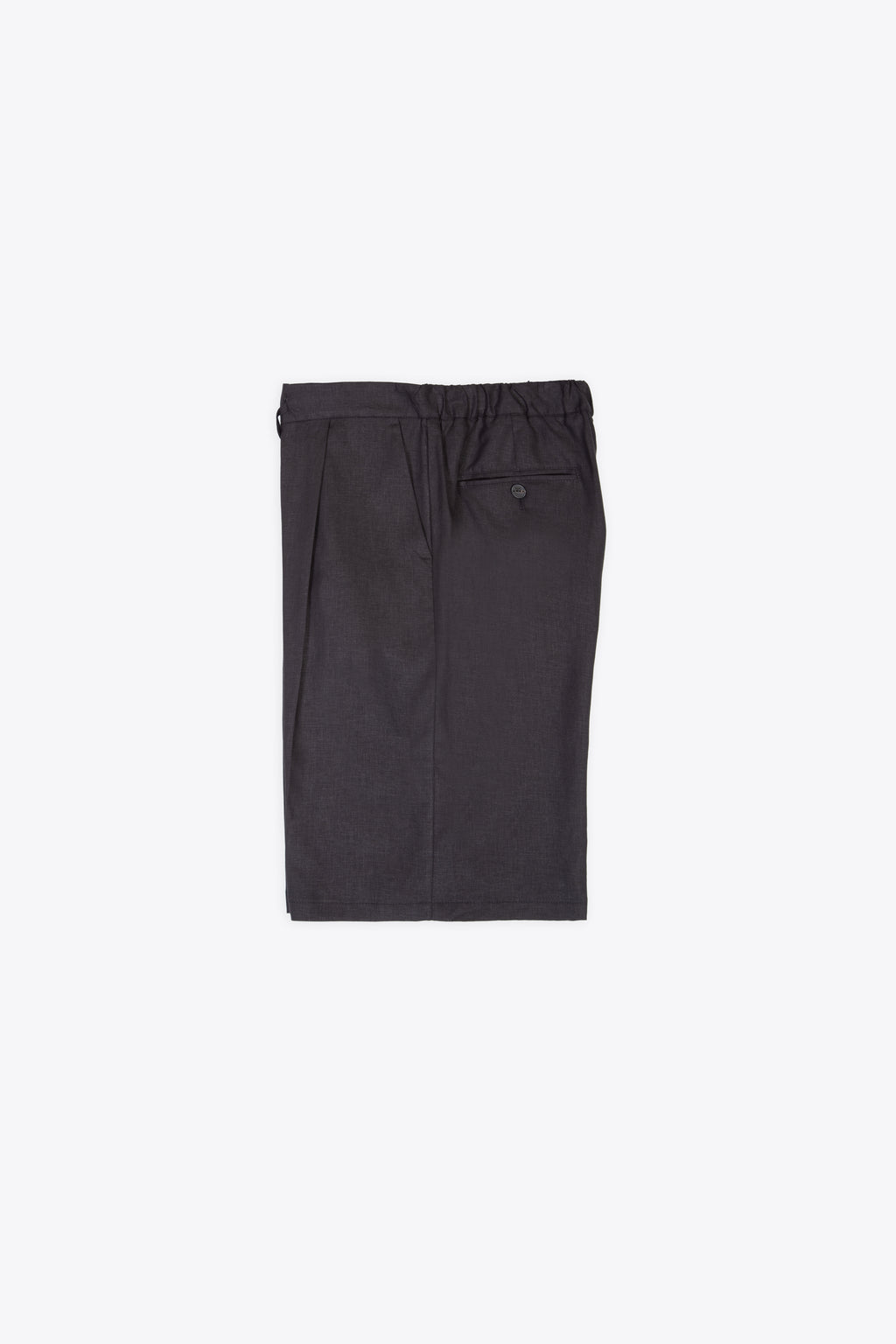 alt-image__Black-linen-blend-short-with-front-pleat---Torrelapillo-Short