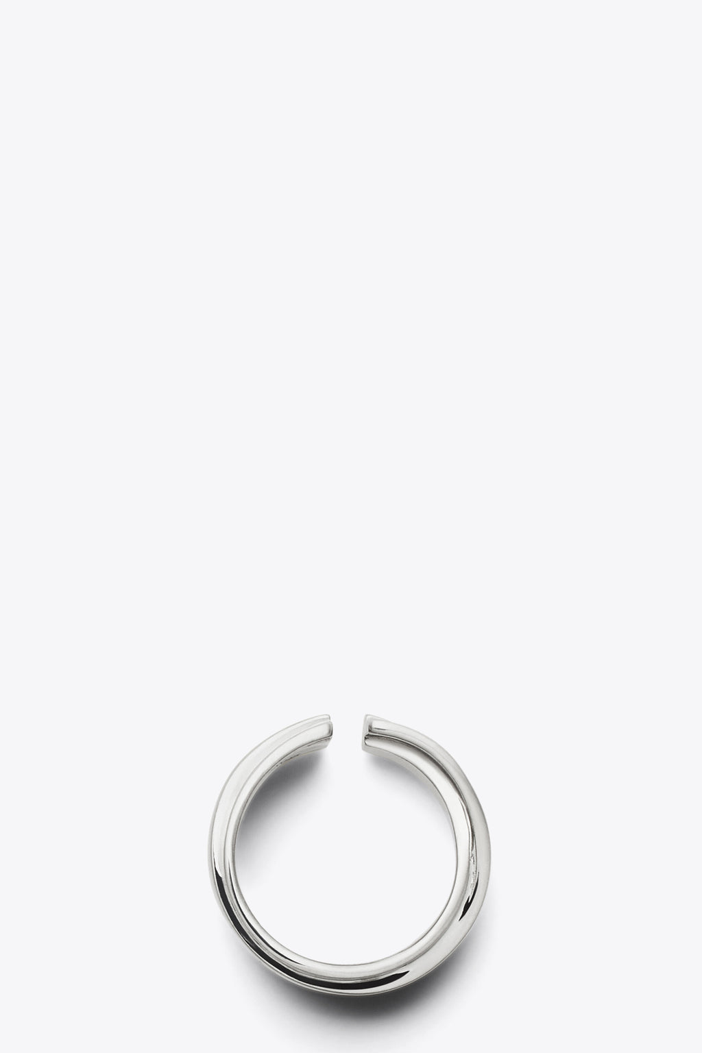 alt-image__Orecchino-earcuff-in-ottone-argento-a-tre-fasce-con-logo