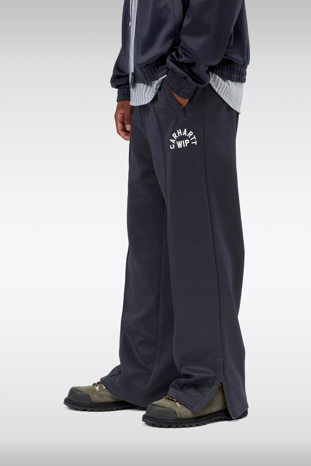 alt-image__Pantalone-in-acetato-blu-navy-con-zip-al-fondo---Bolon-Sweat-Pant