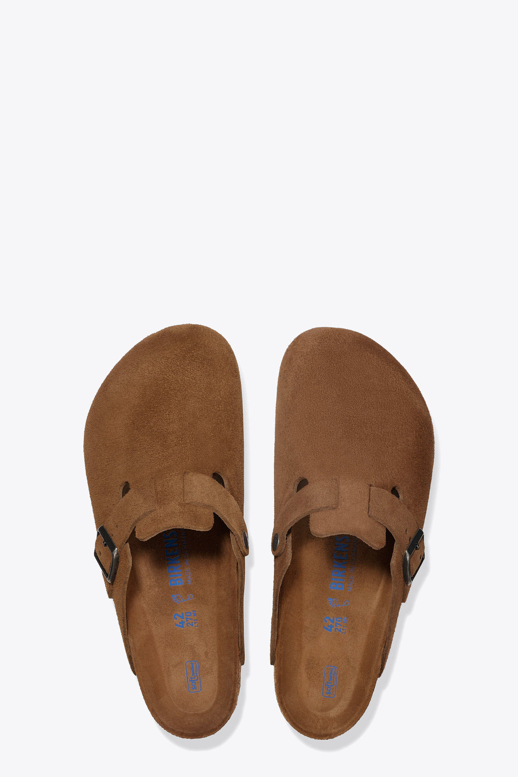 alt-image__Brown-suede-sabot-with-metal-buckle---Boston-
