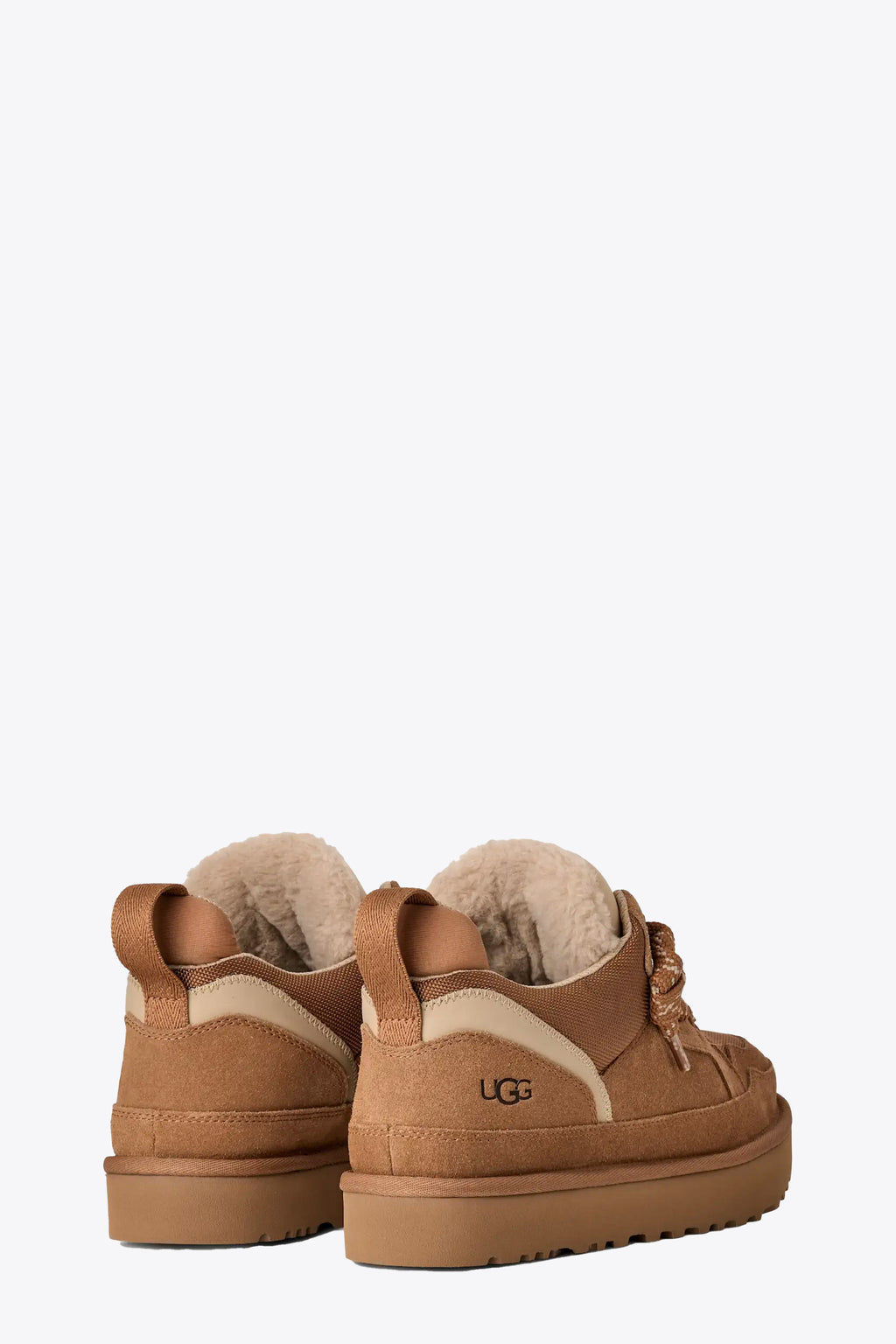 alt-image__Sneaker-bassa-in-suede-color-cammello-con-interno-in-montone---Lowmel