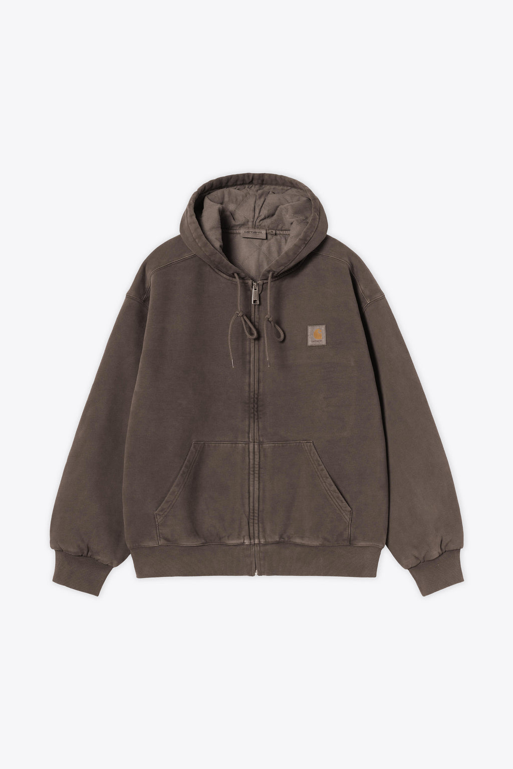 alt-image__Garment-dyed-brown-cotton-hoodie-with-zip---Hooded-Vista-Jacket