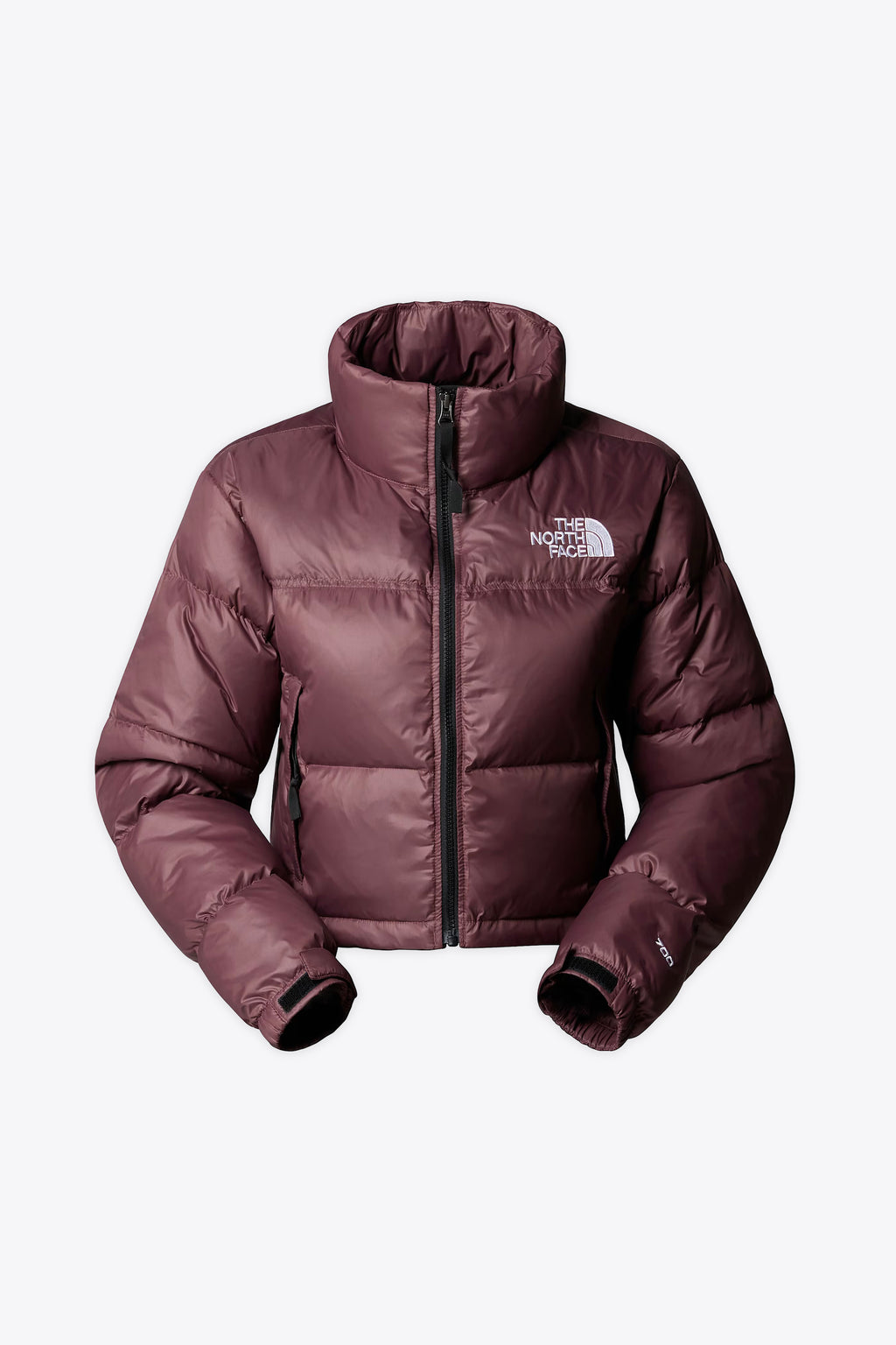 alt-image__Piumino-corto-in-nylon-bordeaux---W-Nuptse-Short-Jacket