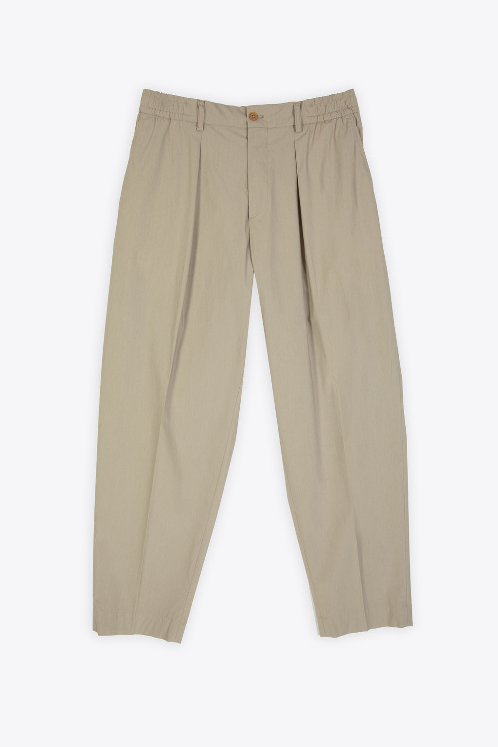 alt-image__Pantalone-in-cotone-tecnico-kaki-con-pince-ed-elastico-in-vita
