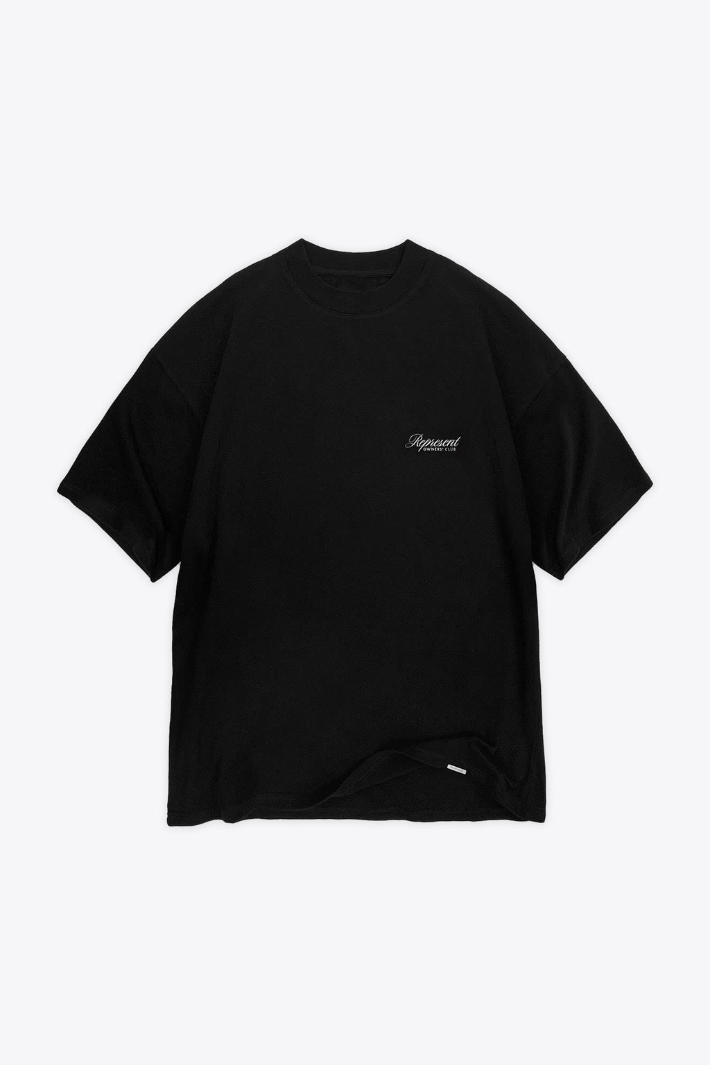 alt-image__T-shirt-nera-con-logo-in-corsivo-al-petto-e-sul-retro---Owners-Club-Script-T-Shirt
