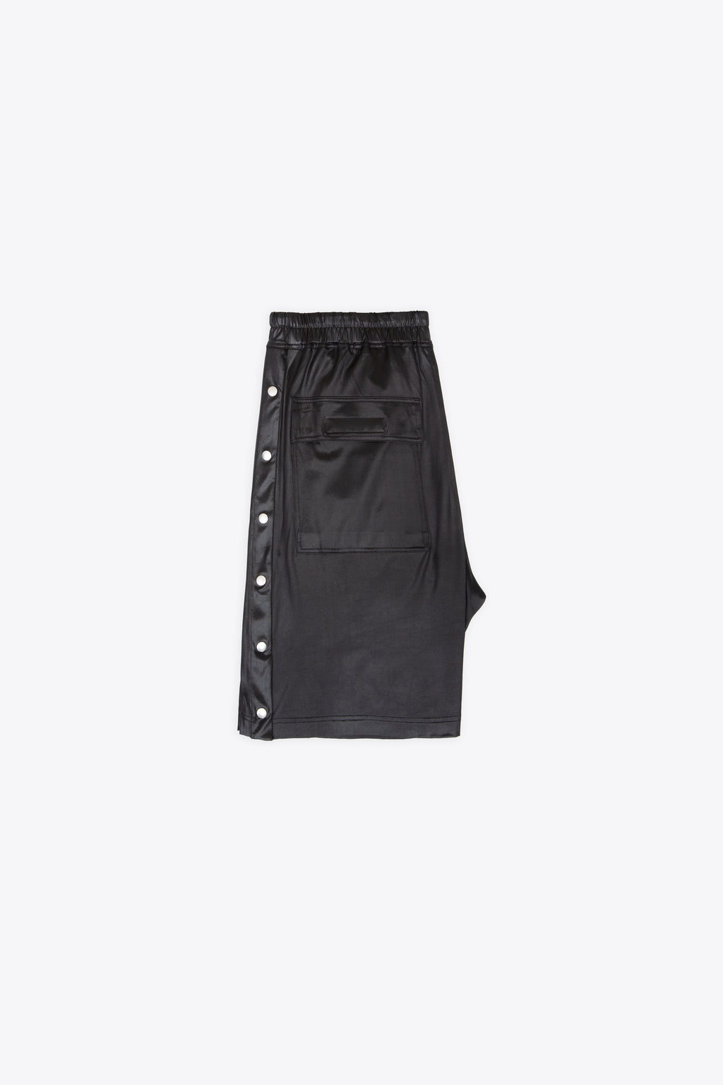 alt-image__Bermuda-baggy-in-acetato-nero-con-bottoni-automatici-laterali---Wide-Pusher-Short
