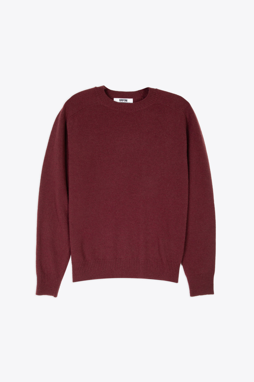 alt-image__Pullover-girocollo-in-lana-bordeaux