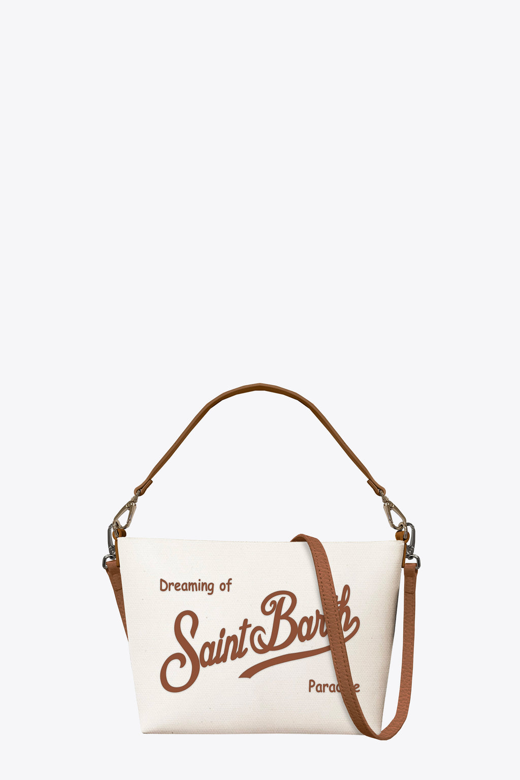 alt-image__Aline-pelle-tracolla-e-scritta-contrasto-Bianco/Cuoio