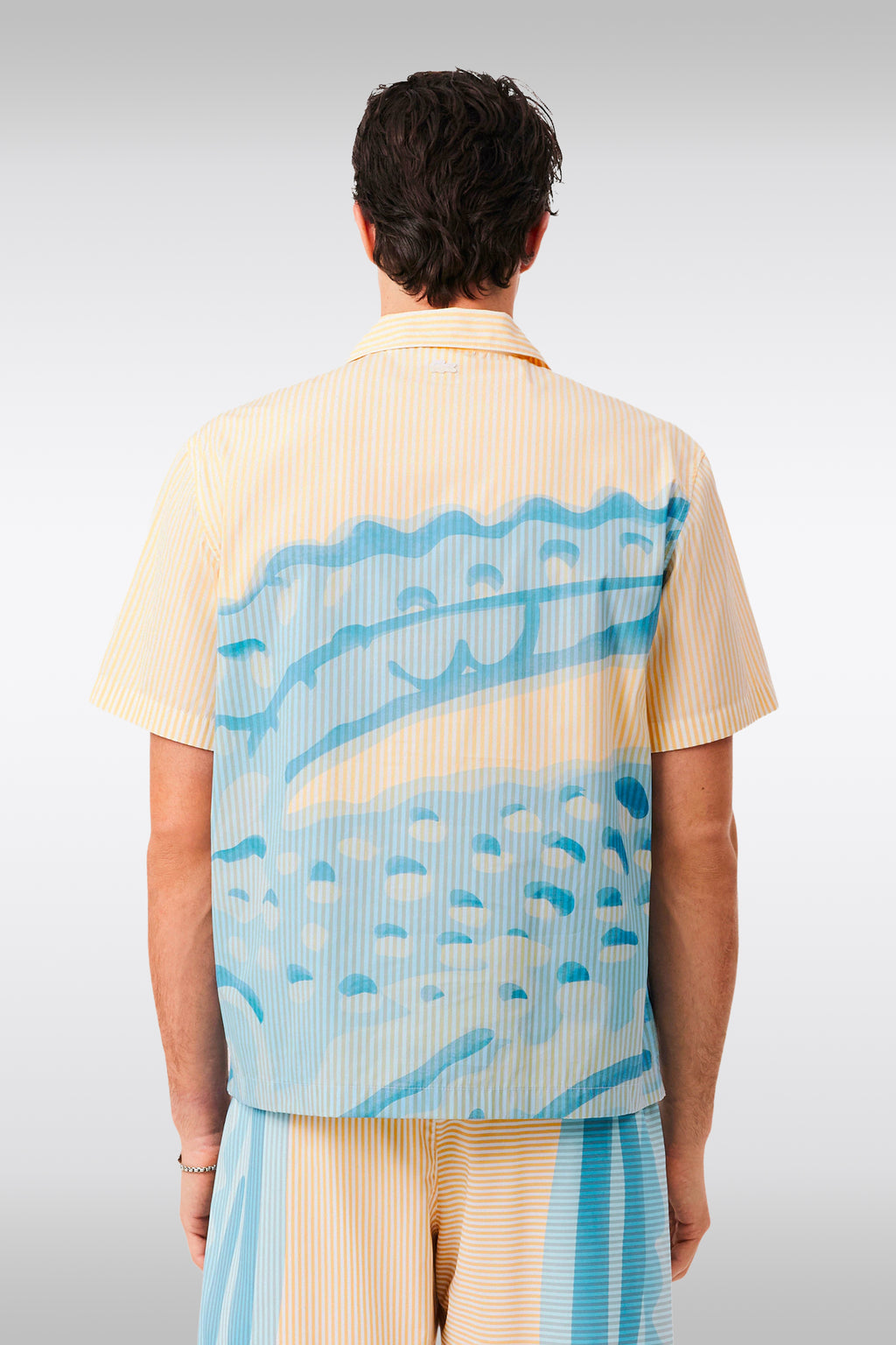 alt-image__Yellow-and-white-striped-cotton-bowling-shirt-with-crocodile-graphic-print