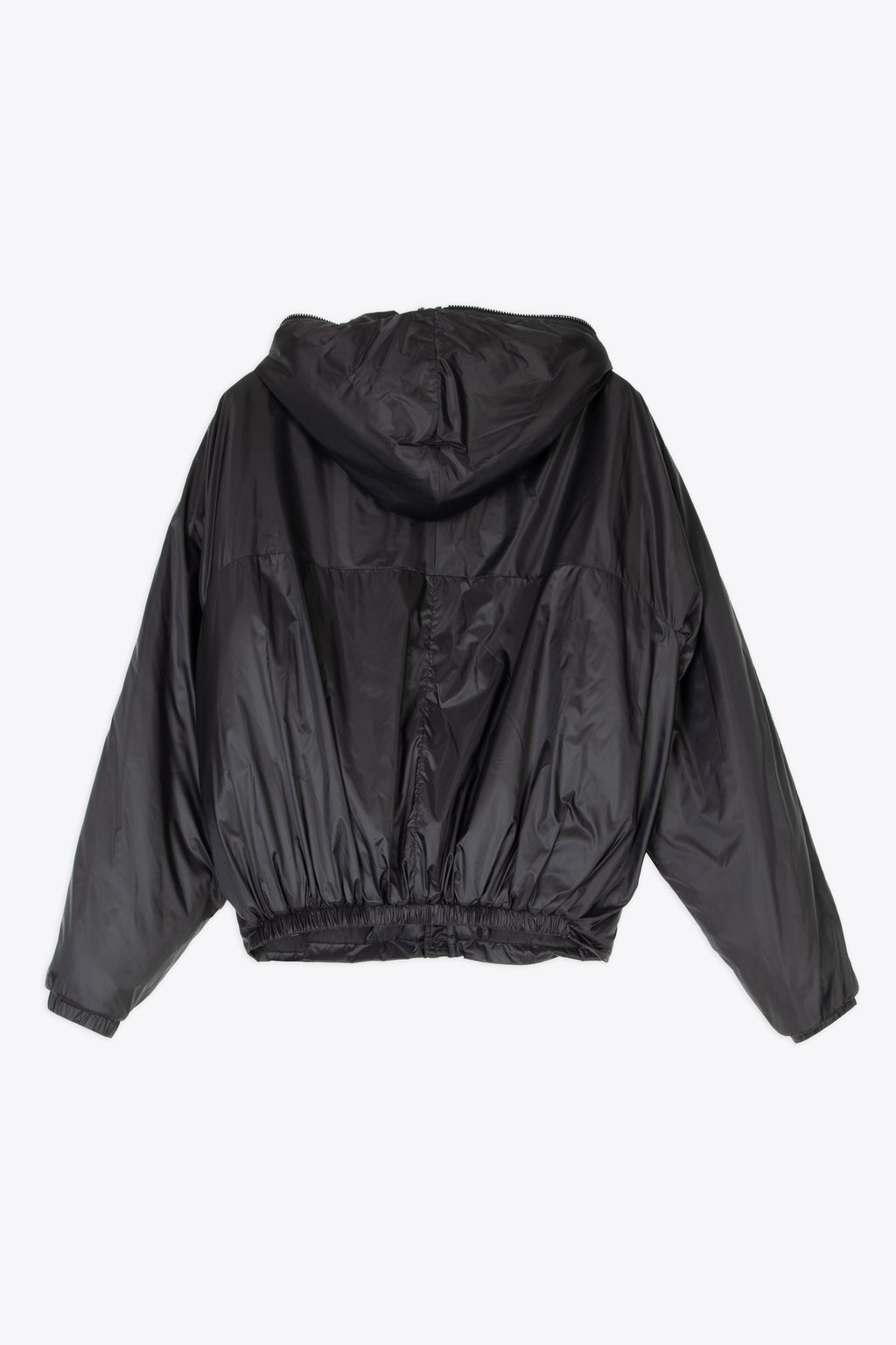 alt-image__Giubbotto-in-nylon-nero-con-zip-e-cappuccio---Sealed-Windbreaker