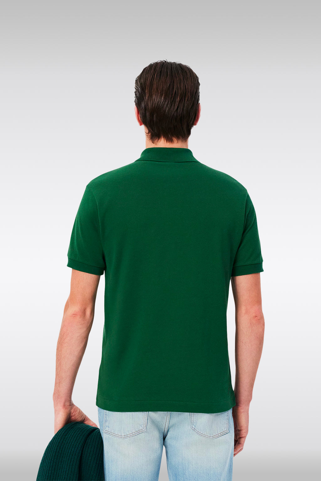 alt-image__Polo-in-cotone-piquè-verde-regular-fit