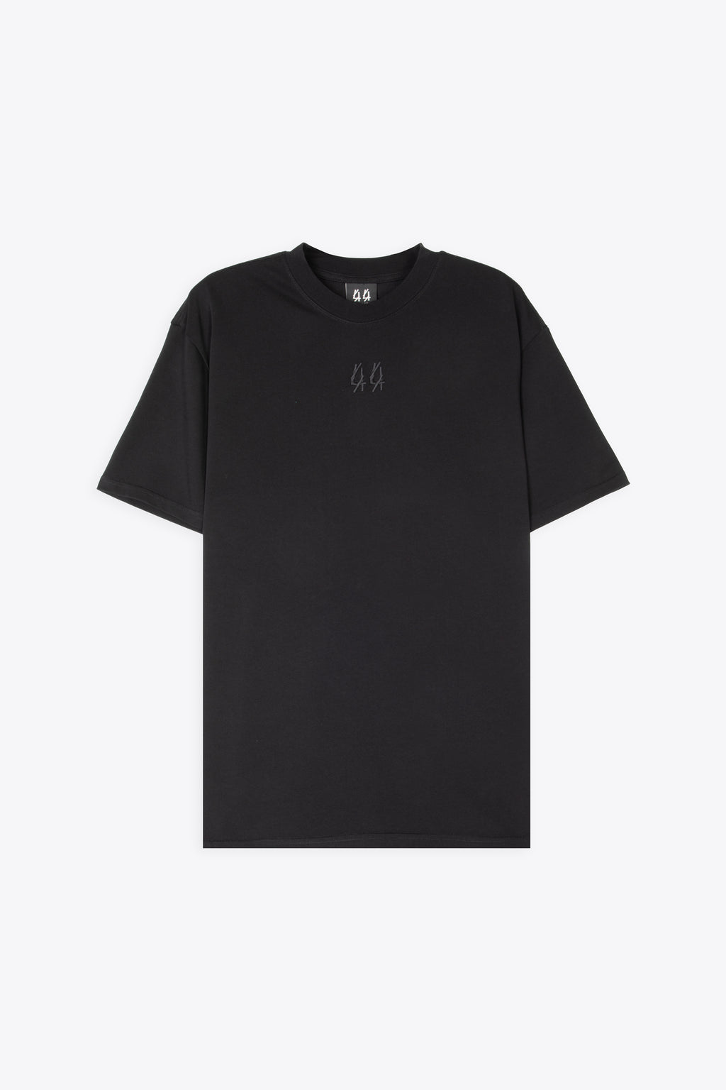 alt-image__Black-cotton-t-shirt-with-front-logo-embroidery-and-back-patch---Classic-Patch-Tee