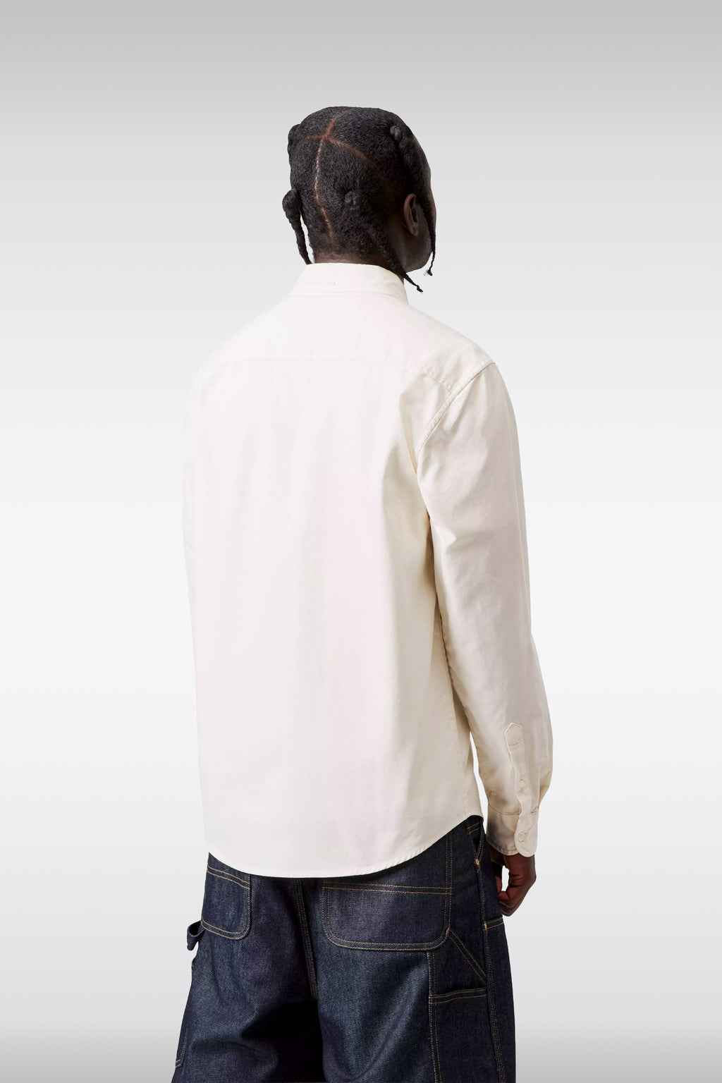 alt-image__L/S-BOLTON-SHIRT-COTTON-OXFORD--Bianco