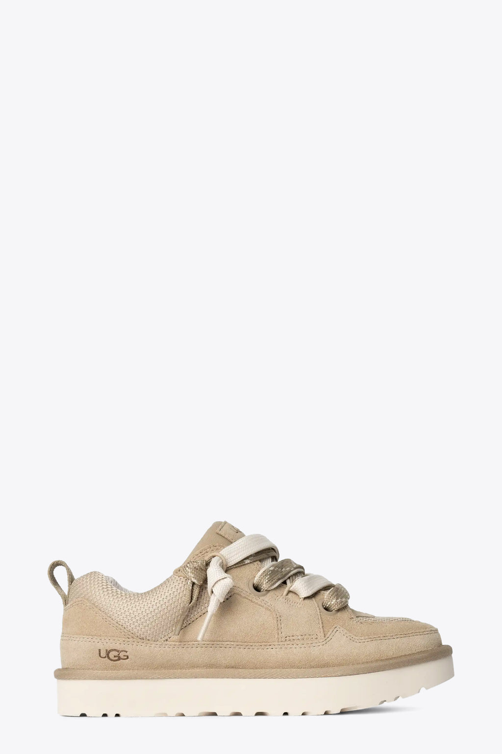 alt-image__Sneaker-bassa-in-camoscio-beige-con-lacci---M-Lo-Lowmel