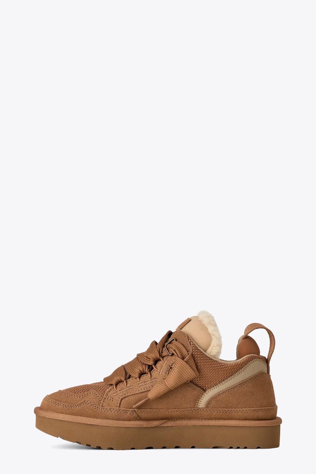alt-image__Sneaker-bassa-in-suede-color-cammello-con-interno-in-montone---W-Lowmel