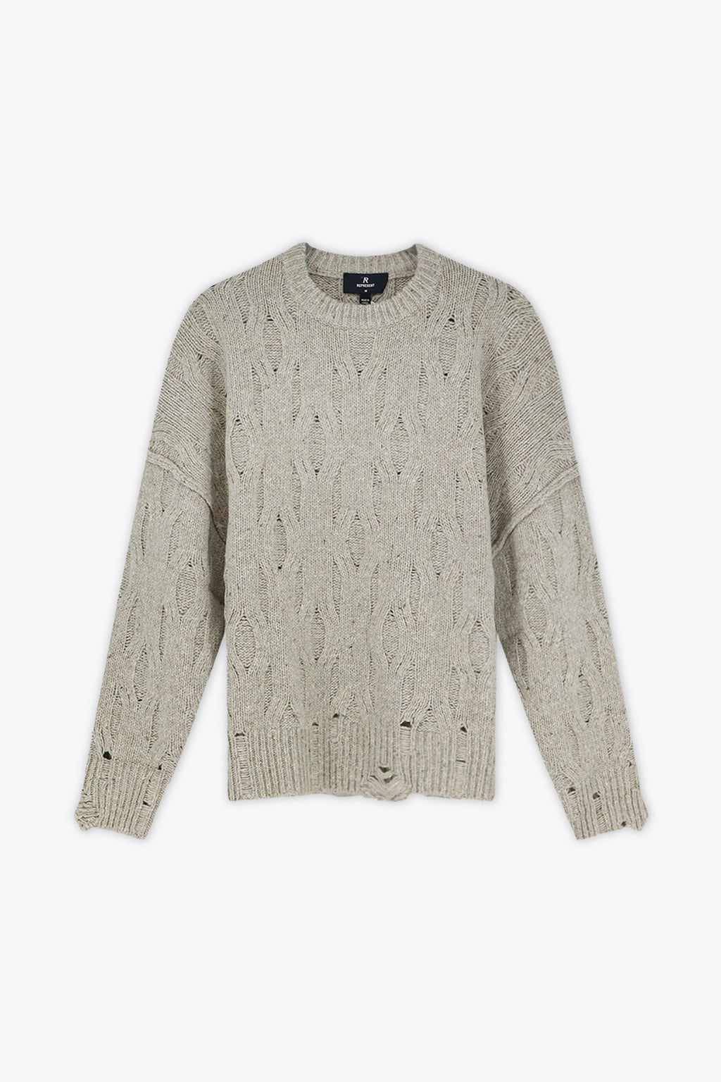 alt-image__Pullover-in-misto-lana-a-trecce-con-rotture---Distress-Knit-Sweater