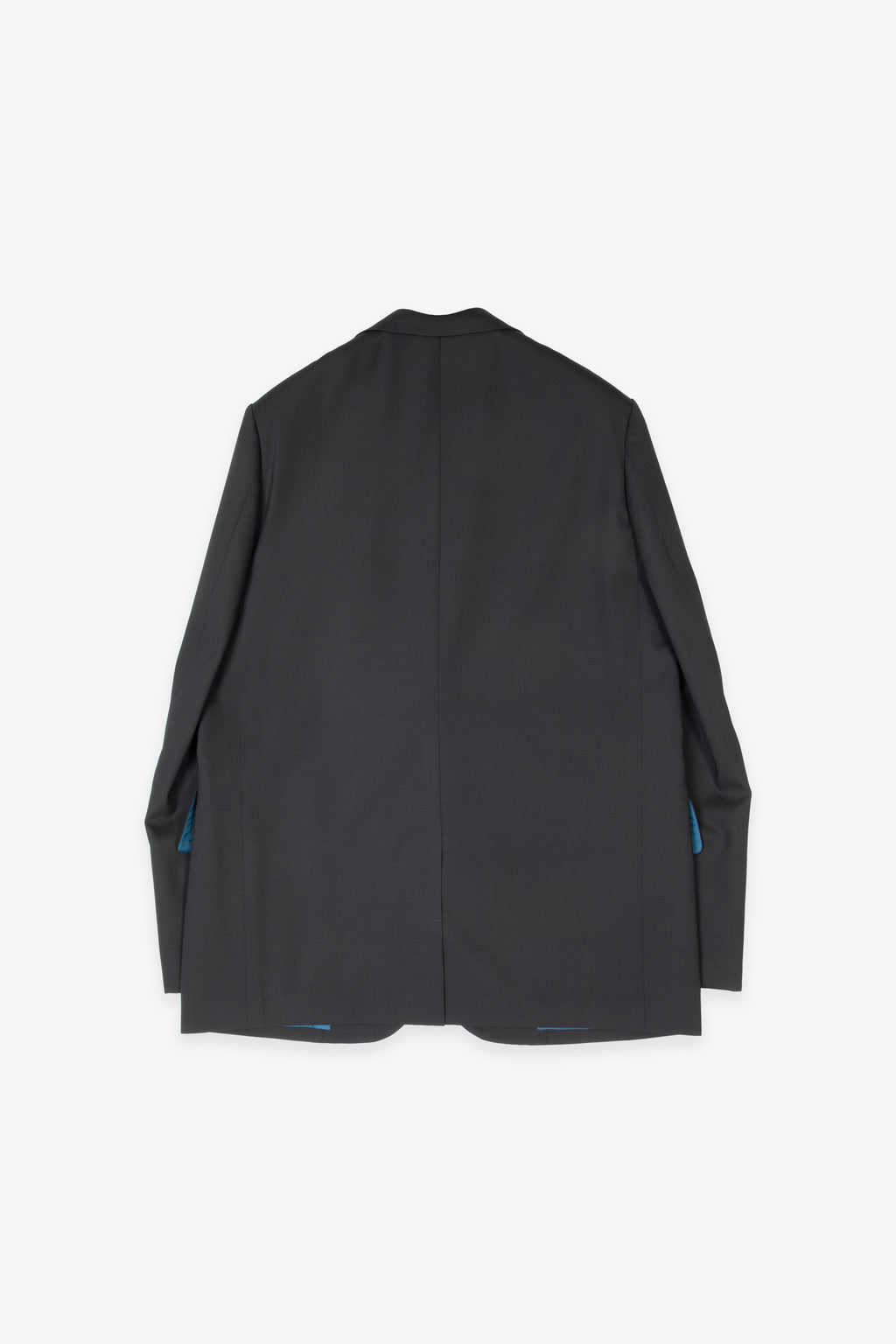 alt-image__Giacca-sartoriale-oversize-in-lana-tecnica-nera-con-due-bottoni